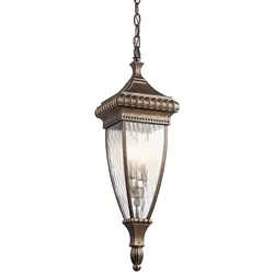 Venetian Rain 2-Licht-Kettenlaterne - Gebürstete Bronze