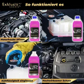 Exklusiv Chemie G13 Kühlerfrostschutz Violett 1 l