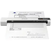 Epson WorkForce DS-80W Mobiler Dokumenten-Scanner WLAN ADF Bis zu 300 Seiten pro Akkuladung | Automatischer Dokumenteneinzug