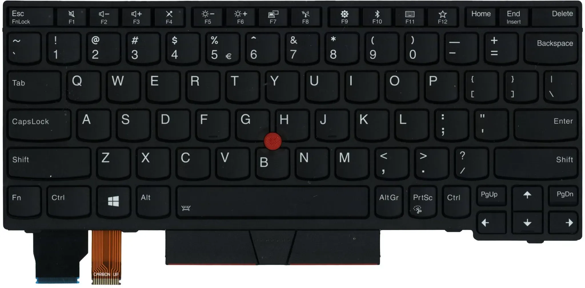 Lenovo Lite-On - Ersatztastatur Notebook - mit Trackpoint