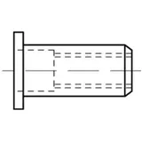 F. REYHER Nchfg. GmbH & Co. KG Blindnietmuttern Stahl gal Zn Flachkopf M 8 / 3,0 - 6,0 S