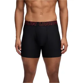 Under Armour Boxershorts Performance Tech Schwarz / Grün / Blau / Rot M 3er Pack