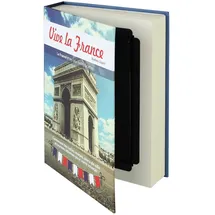 HMF 80925 Buchtresor Geldkassette Papierseiten 23 x 15 x 4 cm Frankreich