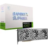 MSI GeForce RTX 4060 Ti X SLIM WHITE 16G, NVIDIA 16 GB GDDR6