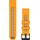Garmin Quickfit 22 mm Silikon Orange/Graphit