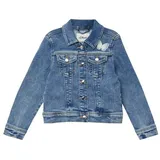 s.Oliver Jeansjacke mit Applikation und Used-Effekt - 116