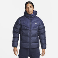 Nike WINDRUNNER PrimaLoft® Storm-FIT-Puffer-Jacke mit Kapuze für Herren - blau XL