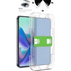 5x Blickschutz 9H Panzerhartglas für Samsung Galaxy S23 FE Sichtschutz echtes Tempered Panzerglas Displayschutz Schutzglas Screen Protector Montagehilfe