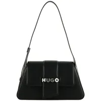 Hugo Mel 2.0 Shoulder Flap Bag Black
