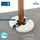 tecuro Scharnierrosette Ø 34 mm x Ø 85 mm x 8 mm - Kunststoff ABS weiß