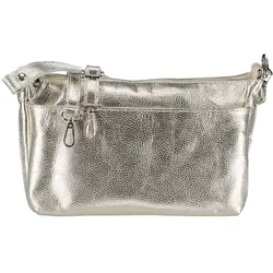 Hausfelder Manufaktur Umhängetasche Metallic Gold Damen 