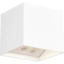 Trio Wandleuchte LED 10x10 cm Kunststoff inkl. Bewegungsmelder weiß