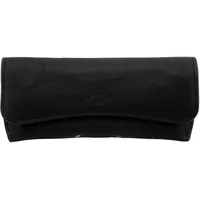 Brillenetui von Branco - gediegenes echt Leder, Brillentasche, Brillenbeutel (Schwarz) - präsentiert von ZMOKA®