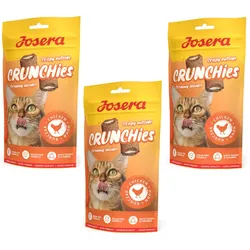 JOSERA Crunchies - Huhn (Katzenleckerli) 3x60g