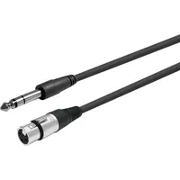 Vivolink ROMMS MS-470BK Audio-Kabel 3 m XLR 6.35mm Schwarz