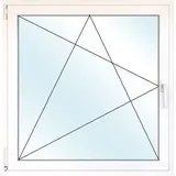josefmeeth Fenster 110 x 120 cm DIN links 1 flügelig Dreh-Kipp weiß
