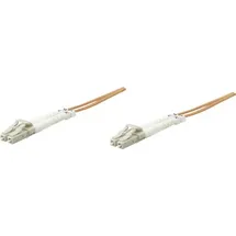 Intellinet Network Solutions Intellinet LWL Anschlusskabel 5.00m Orange [1x LC-Stecker - 1x LC-Stecker] 62,5/125 OM1