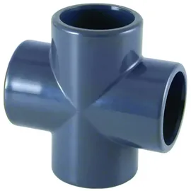 CEPEX PVC-U Kreuzmuffe 63 mm Pn16
