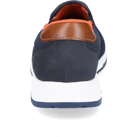 Rieker Slip-On Sneaker Herren Blau Weite E 43