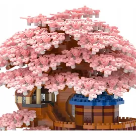 skibi store Konstruktionsbausteine Sakura Kirschblüten-Bausteinset 2151-tlg.