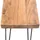 DESIGN DELIGHTS Sitzbank Bohle Beige 120 x 50 x 30 cm