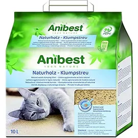 Anibest 10l (ca. 4,3kg) Naturholz Anibest Katzenstreu
