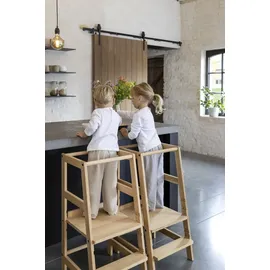 Vipack Kinderstuhl Lernturm 41 x 85 x 48,3 cm Eiche geölt beige