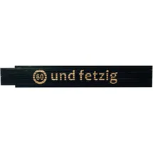 Heka Zollstock 60 und fetzig 2 m, schwarz