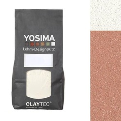 CLAYTEC YOSIMA Lehm-Designputz RO 1 JA - 2 kg Beutel