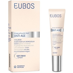 Eubos® Anti Age Hyaluron Augen Kontur CremeSerum