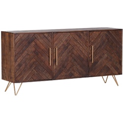 Gutmann Factory Sideboard Mantova Holz Braun Akazie