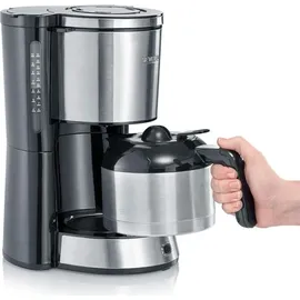 Severin Type KA 4847 Thermo schwarz/silber