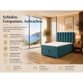 Best For Home Trinity K10 90 x 200 cm H3 Blau/Türkis
