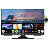 Cello C2224WSF 12V 22 Zoll-Smart-Fernseher ohne Rahmen mit integriertem DVD-Player, ultraschnellem WebOS, Freeview Play, Pitch Perfect-Lautsprechern, Bluetooth Kleiner Fernseher für Wohnmobile