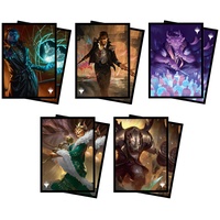 100 Ultra Pro MtG Magic Sleeves - Streets of New Capenna Commander (66x91mm) , Version: Version C