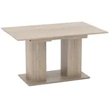 Vicco Esstisch Dix, 140 x 90 cm Sonoma Eiche Esszimmertisch ausziehbar Küche