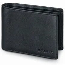 ROYALZ Detroit Geldbörse Herren Leder Geldbörse schwarz