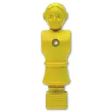 Kicker-Figur Soccer Queen Gelb