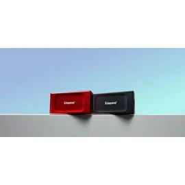 Kingston XS1000 Portable SSD rot, 2TB, USB-C 3.1 (SXS1000R/2000G)