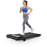 Superun Walking Pad max 159 KG/136 KG, Laufband für Zuhause mit Trainingsmodus, Leise Laufband Schreibtisch mit App und virtuellen Laufstrecken. Vor Ort erlebbar