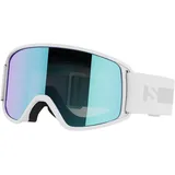 Salomon GOGGLES FORCE White/Univ MID, BLUE