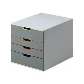 Durable Schubladenbox Varicolor 28 x 29 x 25,5 cm 4-tlg. mehrfarbig