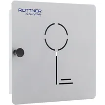 Rottner Tresor Schlüsselkasten Key Collect 10 22,0 x 5,0 x 22,0 cm Silber
