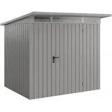 Hörmann EcoStar Gerätehaus 2,29 x 2,14 m Grau
