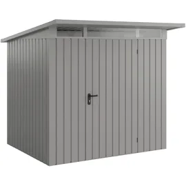 Hörmann EcoStar Gerätehaus 2,29 x 2,14 m Grau