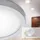 Briloner LED Deckenleuchte 30 cm chrom-matt