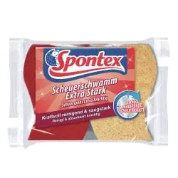 Spontex Scheuerschwamm extra stark 19311013 , 1 Packung = 2 Stück