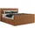 MKS Meble Boxspringbett mit Bettkasten, - Orange - Maße cm B: 121 H: 110