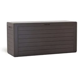 Gartenbox Gartenruhe Kissenbox GD-0050 - Braun - 280L