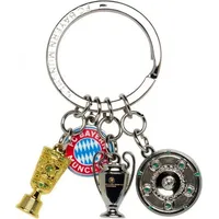 FC Bayern München Schlüsselanhänger Erfolge - silber